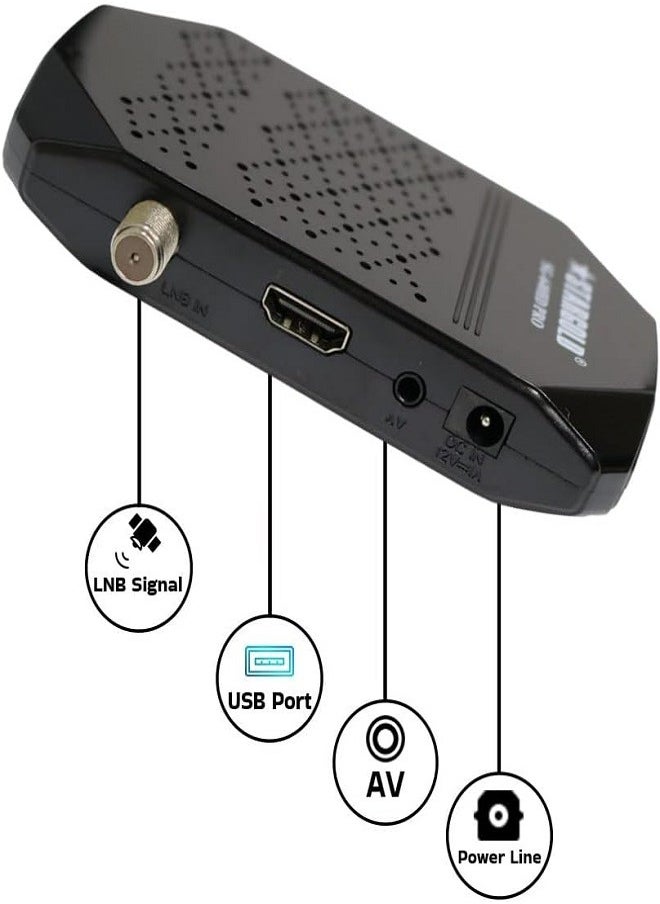 Stargold - 4K Ultra HD Audio and Video Satellite Receiver - Image 1