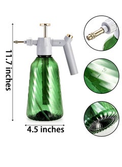 Excefore Deluxe 1 Pack Pump Sprayer Set - Adjustable Nozzle, 1.5L Plastic Hand Pump Pressure Water Perfect for Your Garden and Car Detailing Needs Lawn (Green)  - Image 5