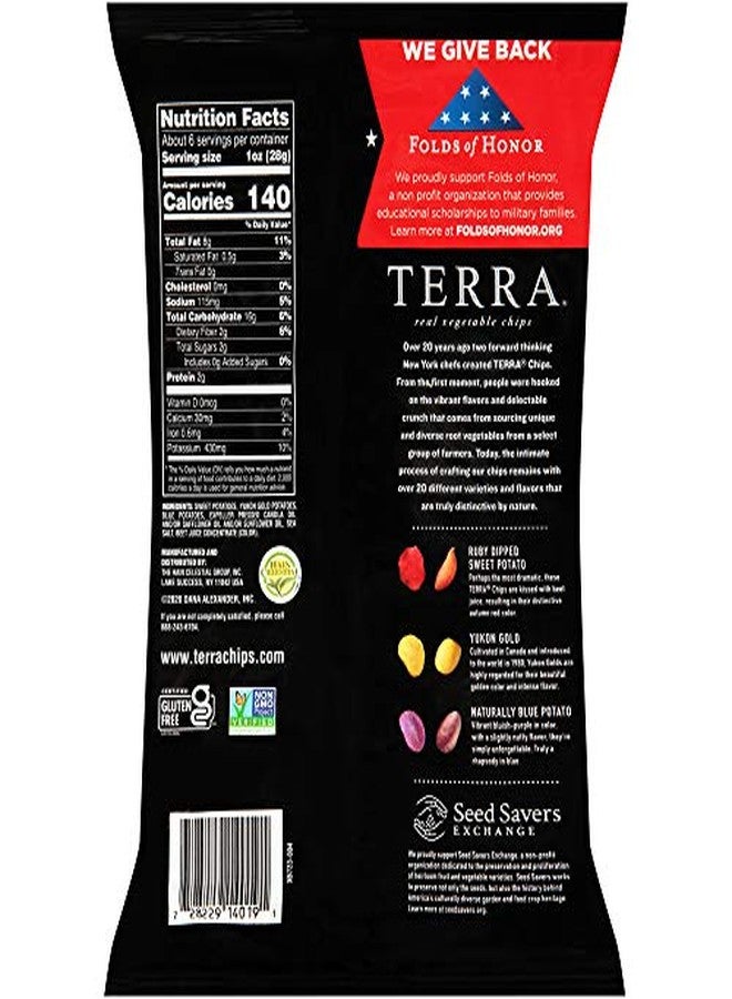 Terra رقائق الخضار تيرا، حمراء، بيضاء وزرقاء، ملح البحر، 5.5 أونصة - Image 2
