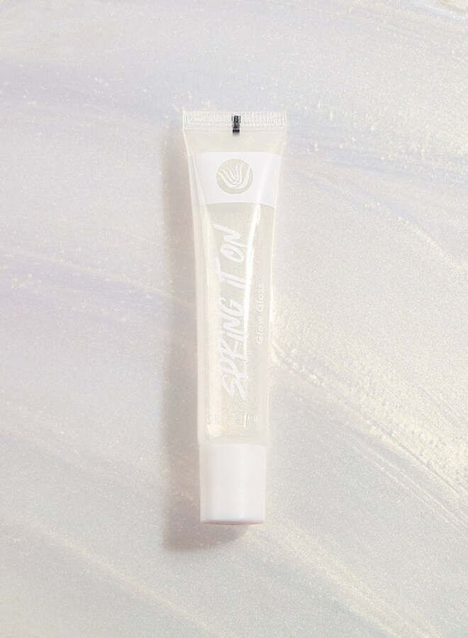 SPRING IT ON GLOW GLOSS-SEE IT THROUGH