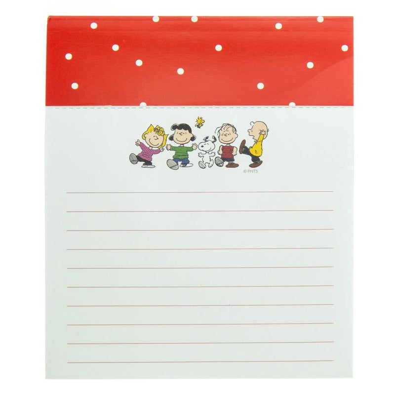 Graphique Peanuts Gang Jotter Notepad Pad of Paper w 250 Tearable Ruled Pages Featuring Cute Snoopy and Gang Design Great for Kitchen Counters Nightstands Desks and More 45 x 55 x 1 - Image 2