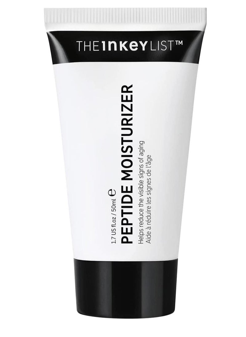The INKEY List Peptide Face Moisturiser Cream Helps to Reduce Wrinkles Hydrate Skin and Support Natural Collagen