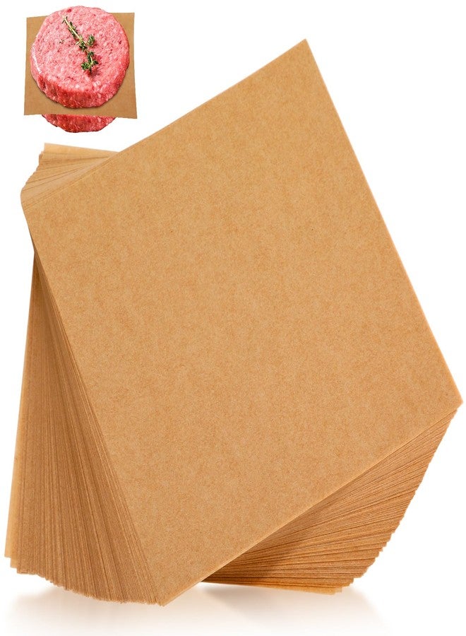 ForraFun 500pcs 6x6in Squares Patty Paper, Parchment Paper Squares Sheets, Unbleached Parchment Wax Sheets, Heavy Duty & Non-stick for Separating, Cookies, Storing Foods Wrapping Candies - Image 1