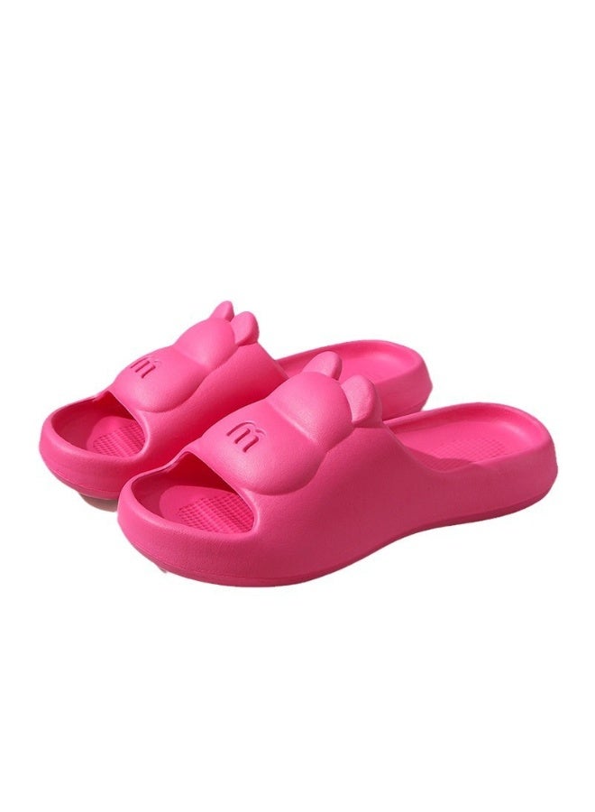 GELESE Women's outdoor slippers, indoor bathroom anti slip home sandals, comfortable for daily wear - Image 4