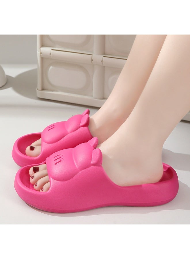 GELESE Women's outdoor slippers, indoor bathroom anti slip home sandals, comfortable for daily wear - Image 5