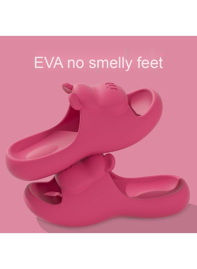 GELESE Women's outdoor slippers, indoor bathroom anti slip home sandals, comfortable for daily wear - Image 2