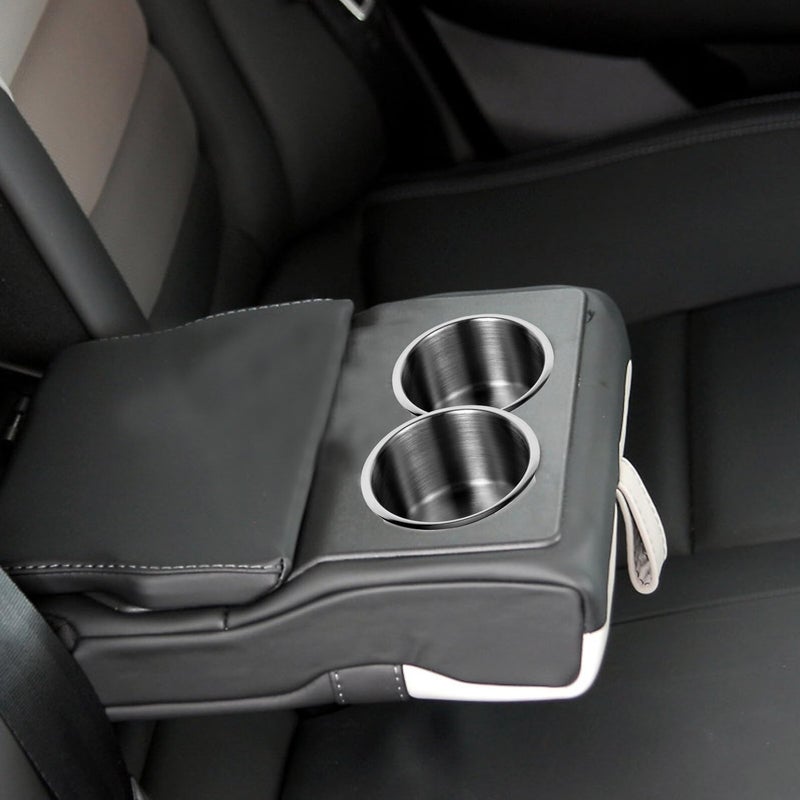 5Pcs Stainless Steel Cup Holder Insert Set 9x5.5cm for Car Boat Motorhome with Drain - Image 5