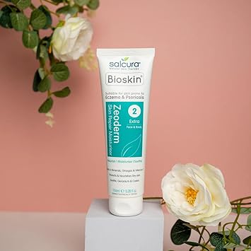 Salcura Natural Skin Therapy Bioskin Zeoderm Intensive Moisturiser For Sensitive Skin A Skin Repair Moisturiser Cream For Itchy Skin Natural Moisturiser with Jojoba Oil 150ml - Image 5