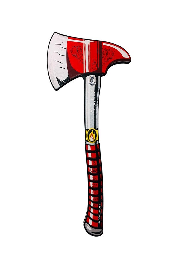 Liontouch - Firefighter Hatchet | for Boys & Girls Aged 3-8 Years | Pretend Play Fireman Toy Axe in Safe & Durable Foam for Kids and Toddlers | Made for Safe and Educational Playing - Image 1