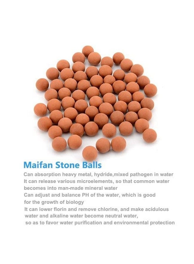 VAYINATO كرات معادن مايفان VAYINATO، 500 جرام لبركة الأسماك مع حقيبة فلتر شبكية مجانية - Image 4