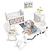 iLAND Miniature Dollhouse Furniture and Accessories for Dollhouse Nursery on 112 Scale Lovely 13pcs - Image 2