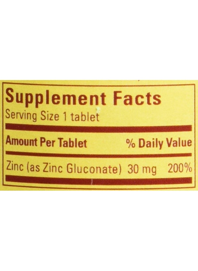 Nature Made - Zinc 30Mg 100 Tablets - Image 1