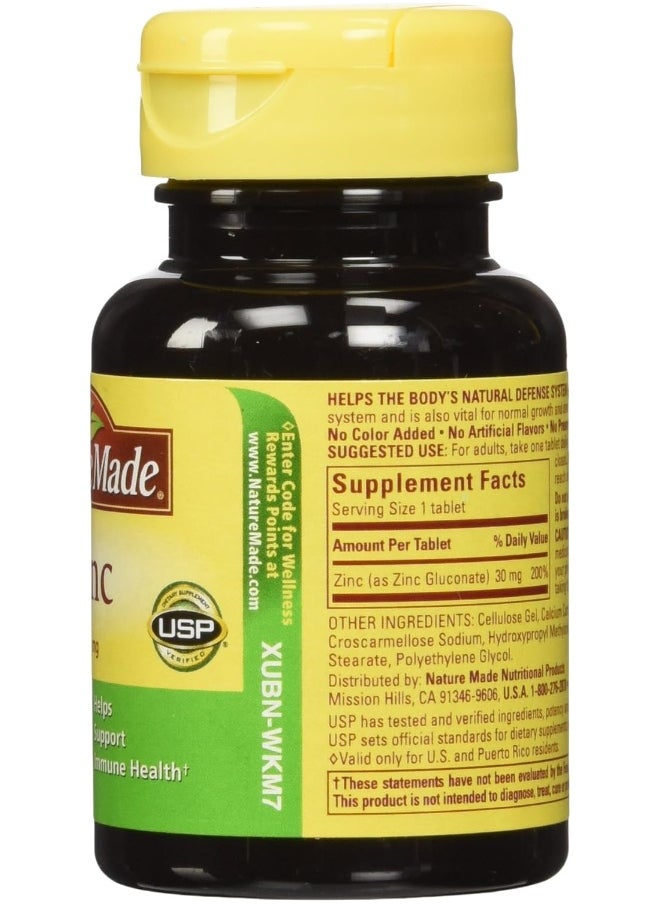 Nature Made - Zinc 30Mg 100 Tablets - Image 1