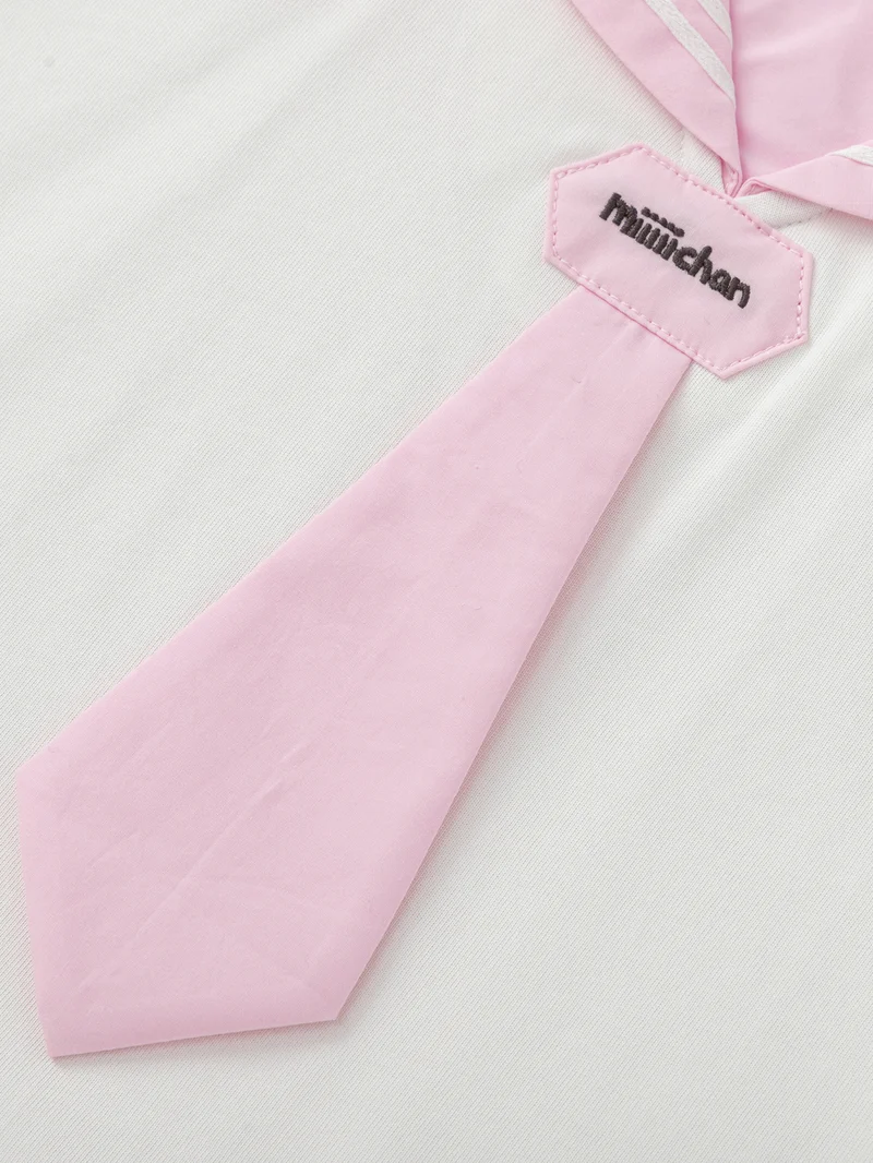 Balabala Kids Girl Woven short sleeve suit