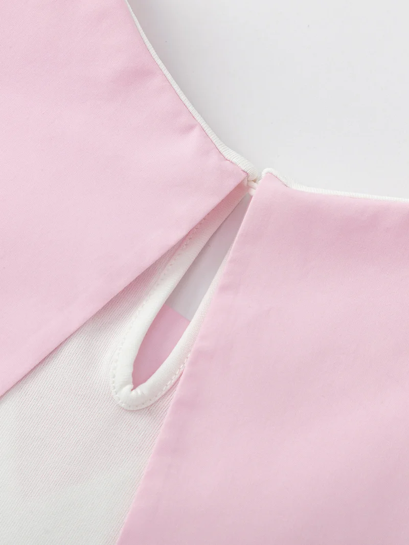 Balabala Kids Girl Woven short sleeve suit