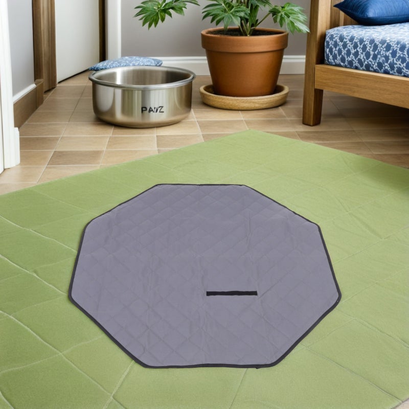 Playpen Mat Reusable Washable Pet Cage Liner Foldable Pet Bed Mat For Small Animals Puppy Training Pad For Kennels - Image 2