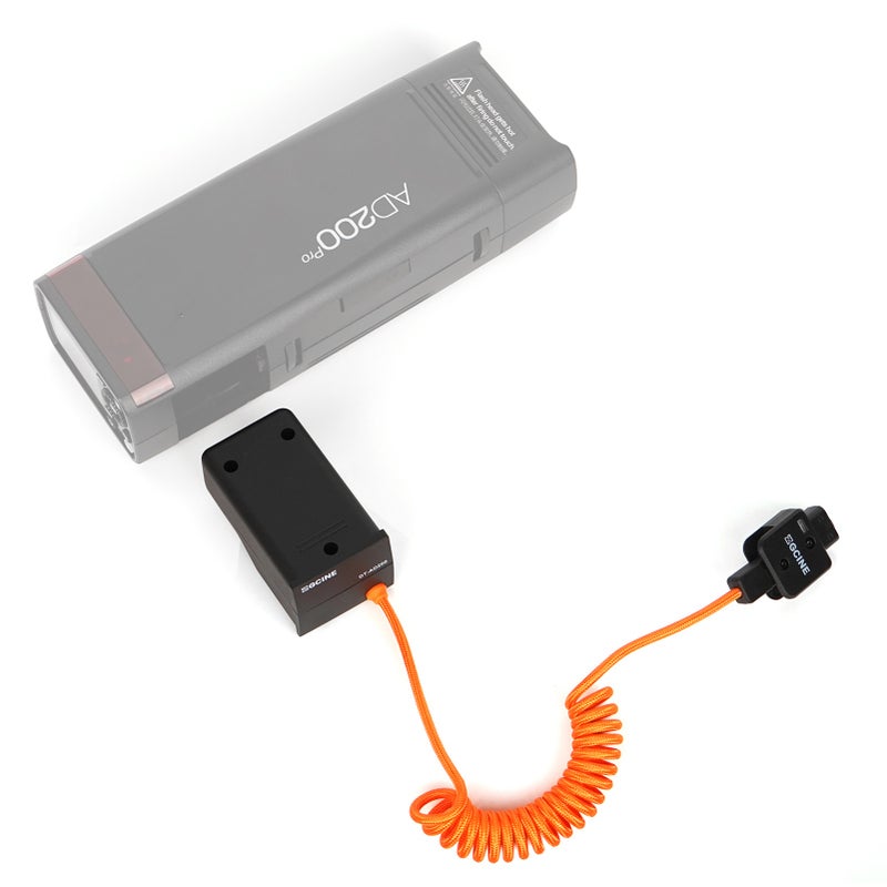 ZGCINE DT-AD200 Dummy Battery with D-Tap Plug Replacement for Godox AD200/ AD200 Pro/ AD200 Pro II/ AD300 Pro Flash - Image 5