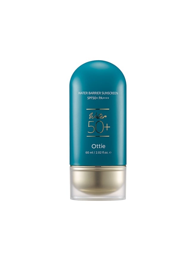 أوتي واقي شمس Ottie Water Barrier بحجم 60مل SPF50+ PA++++ | حماية طويلة الأمد وترطيب | واقٍ شمسي يومي كوري - Image 1