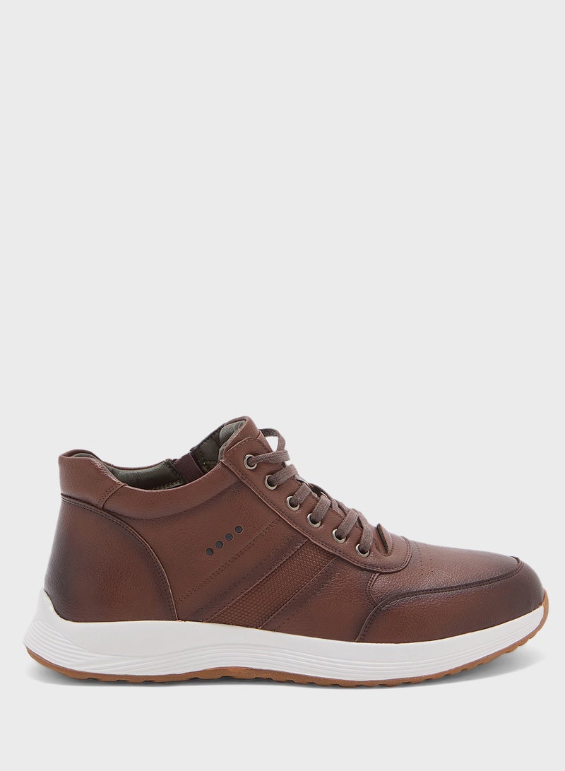 Robert Wood Smart Casual High Top Sneakers  - Image 1