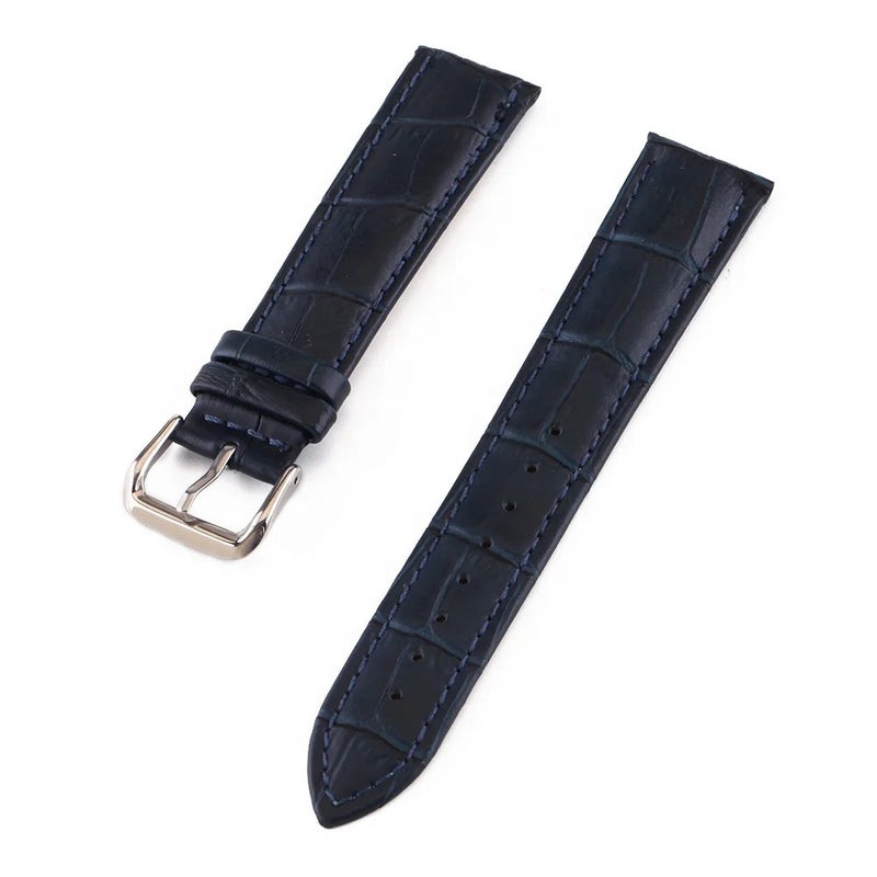 Bluejw High Quality 21mm Leather Watch Strap – Premium Replacement Strap for Smart Watches, Durable & Comfortable Wrist Band - Image 5