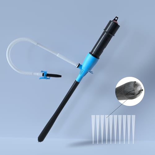 KJE Portable Battery Powered Operated Liquid Transfer Pump Gasoline Diesel Water Fuel MultiFunction Electric Siphon Pump 22 GPM Upgraded with Filter Bag and Clip - Image 1