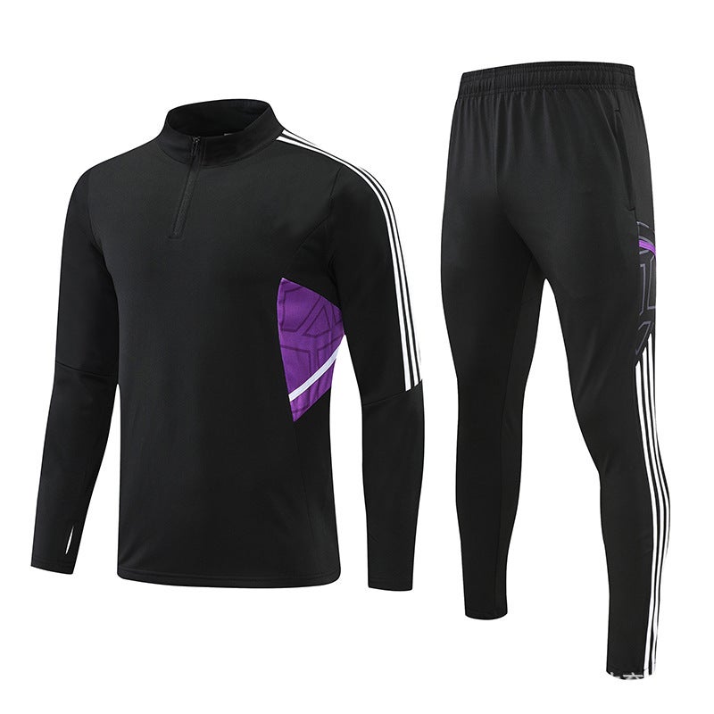 Long Sleeve Coat Football Uniform Suit Men'S Adult-Made Outing Uniform Children'S Football Training Uniform Suit - Image 1