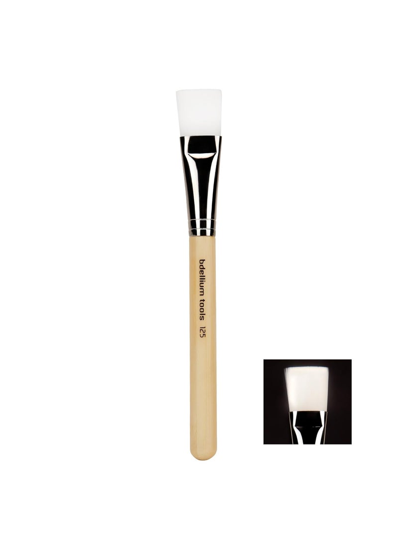 Bdellium Tools Bdellium Tools Professional Makeup Brush - Special FX Series 125 Square Glue - With Soft Synthetic Fibers, For Applying/Removing Glue (Bamboo, 1pc) 