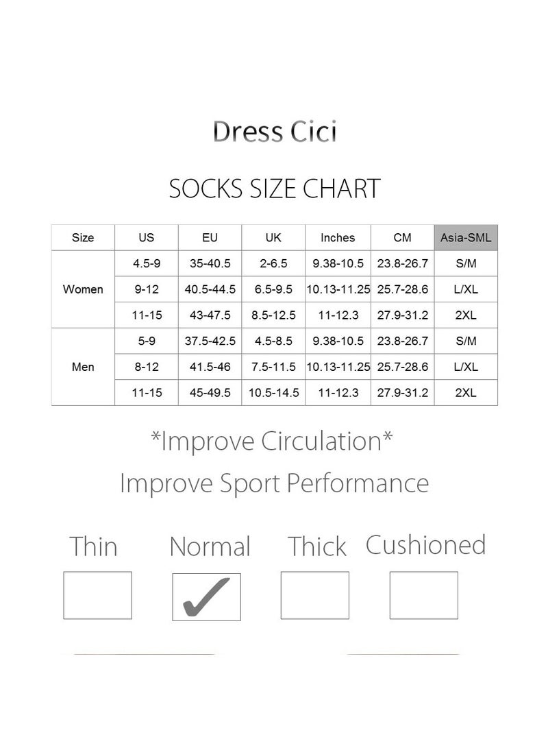 CMGTYYD. الجوارب الضاغطة للرجال، جوارب ضغط للرجال، جوارب ضغط للدوالي الوريدية المضادة للانسداد، جوارب ضغط للقدم المتورمة 2Pack - Image 2