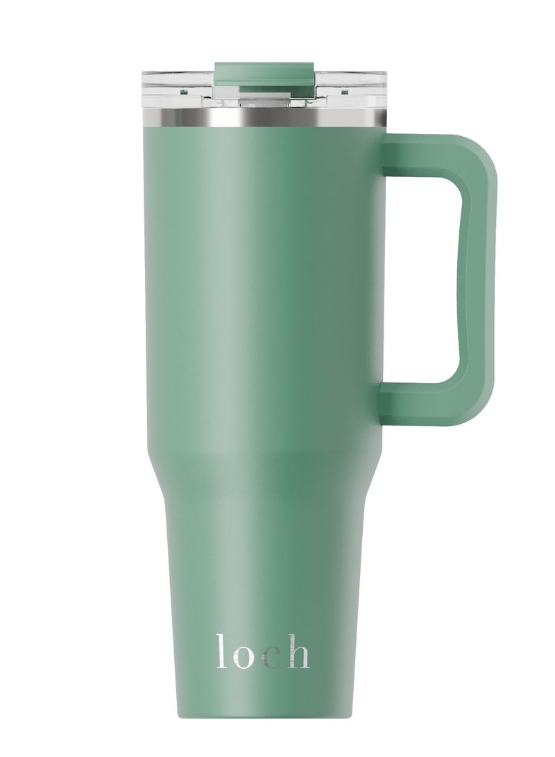 LOCH Ultimate Hydration Ocean Green with Handle - Image 1