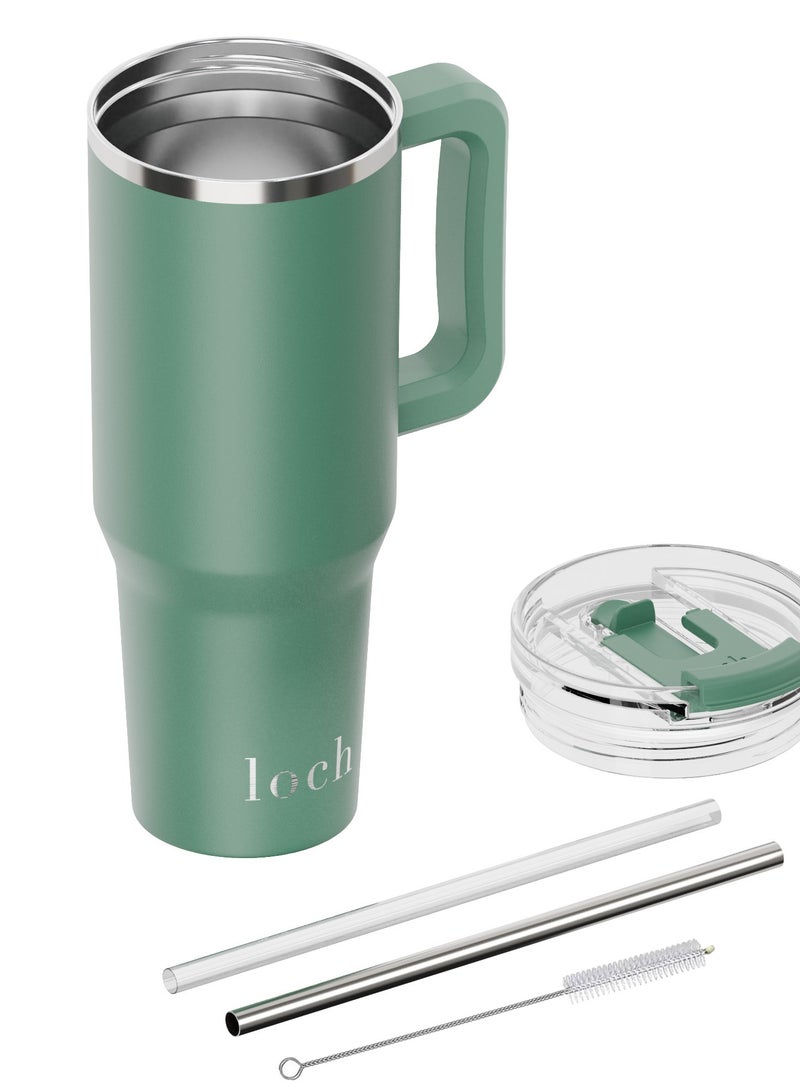LOCH Ultimate Hydration Ocean Green with Handle - Image 3