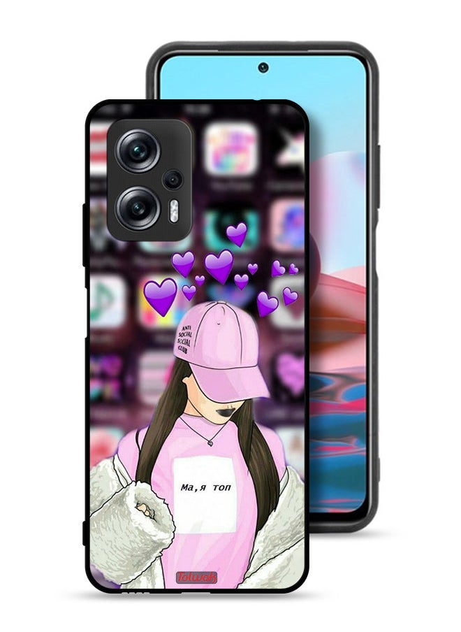 Tolwak - Xiaomi Poco X4 GT Protective Case Cover Anti Social Club - Image 1