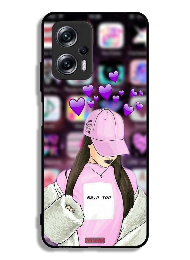 Tolwak - Xiaomi Poco X4 GT Protective Case Cover Anti Social Club - Image 1
