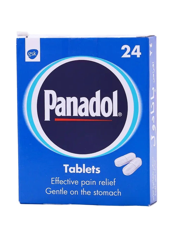 Panadol 500 Mg 24 Tablets Effective Pain Relief 
