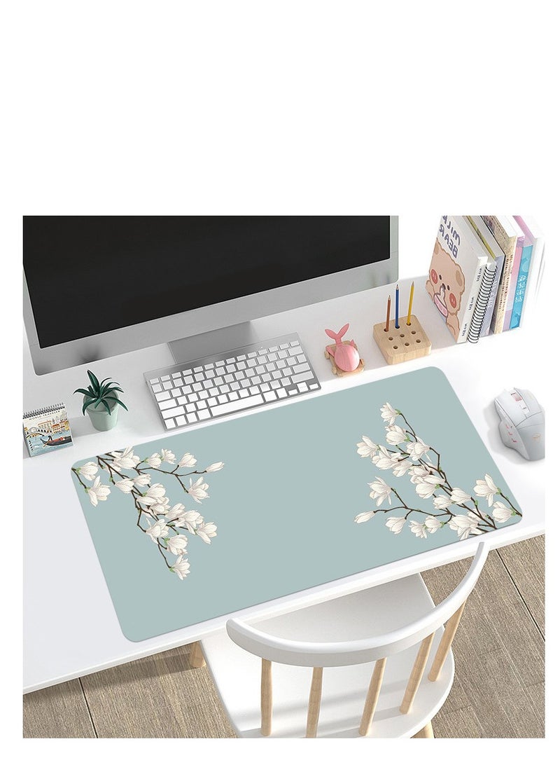 Y&D Large Mouse Pad Extended Gaming Mouse Pad Non-Slip Rubber Base Mouse pad Office Desk Mat Smooth Cloth Surface Keyboard Mouse Pads for Computers 800 X300 X 3mm - Image 1