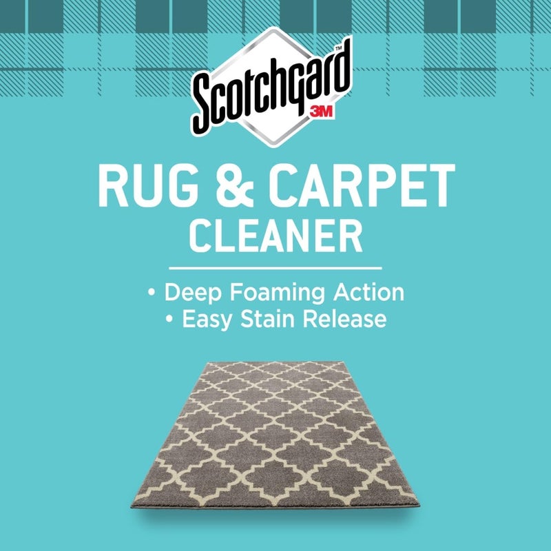 Scotchgard Rug & Carpet Cleaner, Fabric Cleaner Blocks Stains, Cleaning Sprays Make Cleanup Easier, 16.5 oz - Image 4