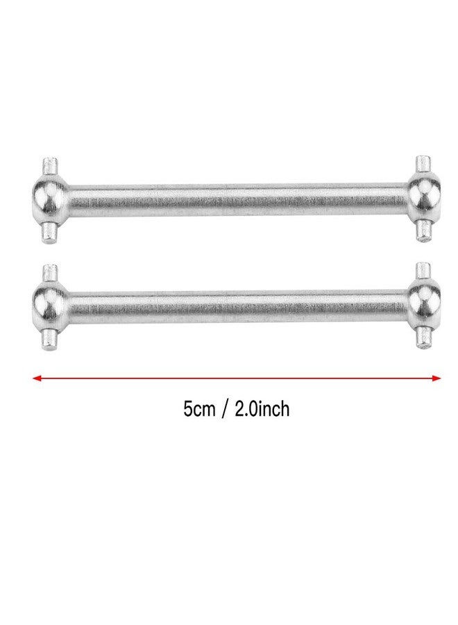 Dilwe RC Car Drive Shaft, 2Pcs Metal Dog Bone Drive Shaft for WLtoys A959 A969 A979 RC Car Upgrade Accessory Parts - Image 3