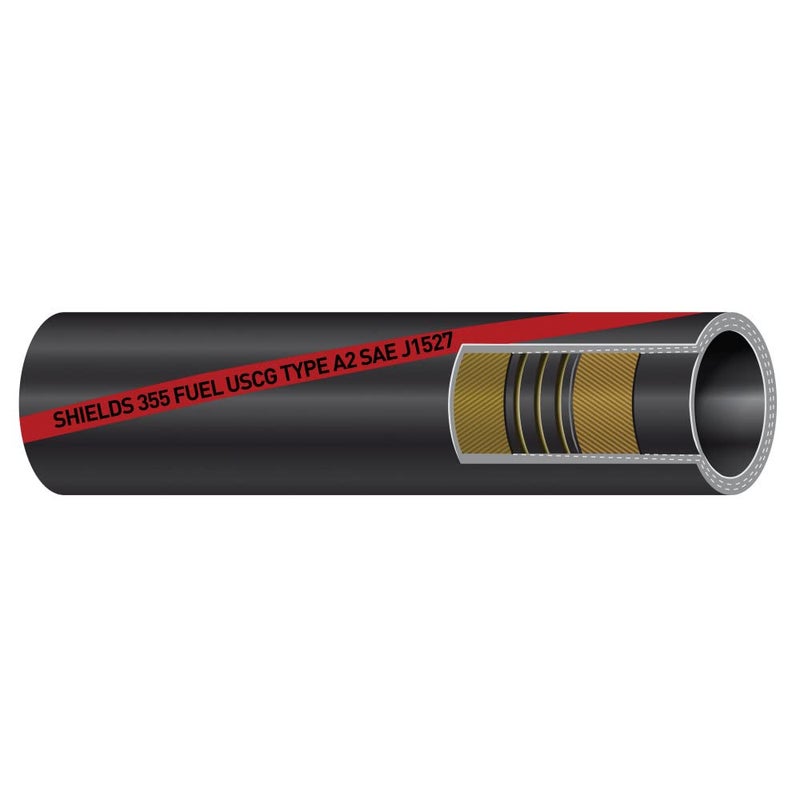 Sierra International 1163551124 Boat Fuel Tank Hose 15 x 125 Optimizes Fuel Efficiency Flexible Design for Easy Installation Durable for Harsh Marine Environments