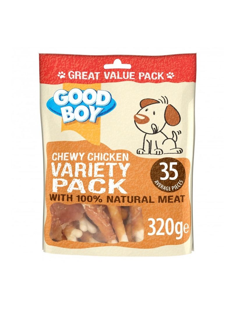 Armitage GOODBOY DOG TREATS CHICKEN VARIETY 320G VALUE PACK  - Image 1