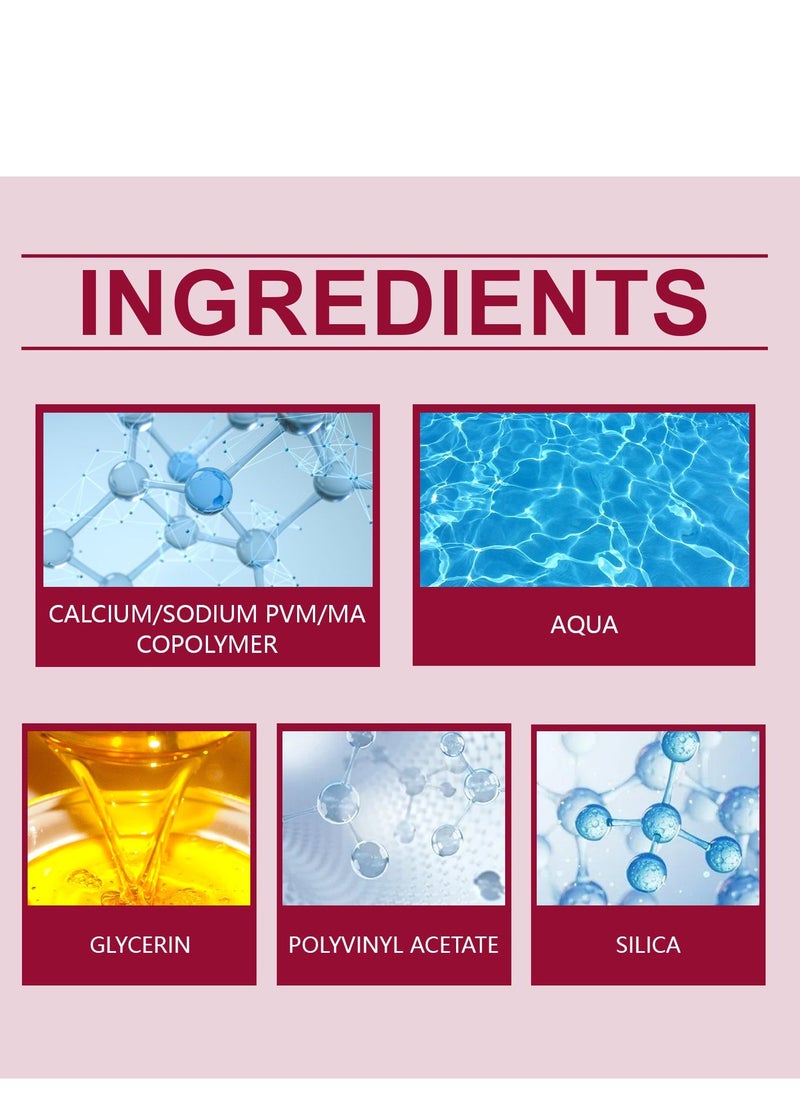 Thermoplastic Denture Adhesives, Fixed Denture Adhesives, Refitting and Tightening Loose Upper and Lower Dentures and Partial Dentures, Dental Adhesives for Dentures 28g - Image 3