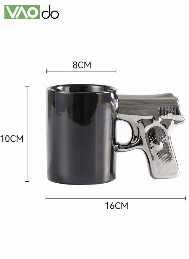 Creative Coffee Cup Novelty Mug for Juice Water Tea Home Office Ceramic Cups with Unique Handle 350ML - pzsku/ZD6DE48BC2041238DC9BBZ/45/_/1659505127/676fb98d-c511-46cc-a279-53e8f0efb91d