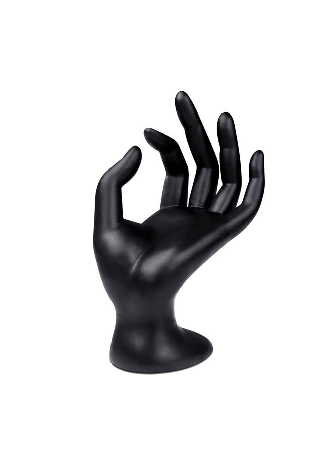 Hand Jewelry Holder Female Mannequin Hands Holder for Bracelet, Watch, Hand Ring Holder for Jewelry, Mannequin Arm Form Model, Black  - Image 1