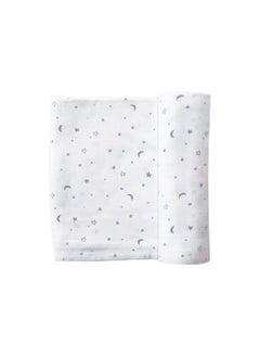 Organic Cotton Baby Swaddle Wrap New Born- Muslin Cloth For Baby Swaddle- Swaddle Gift Set- Pack Of 1 - Sized 42 By 42Cm- Starry Night Blue - pzsku/ZD6DE6EF1E9B21AD00653Z/45/_/1735566780/8b5b680e-a408-4a08-87e3-438cc77049c6