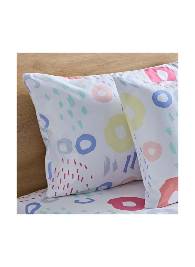 Home Box Nora 2-Piece Regina Reversible Microfibre Pillow Cover Set 75 x 50 cm  - Image 3