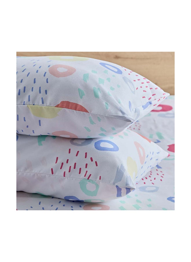 Home Box Nora 2-Piece Regina Reversible Microfibre Pillow Cover Set 75 x 50 cm  - Image 4