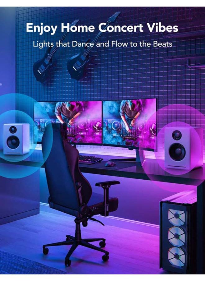 Govee Govee RGBIC LED Strip Lights 5m (H61E1) 36 Watt Multicolor  - Image 4