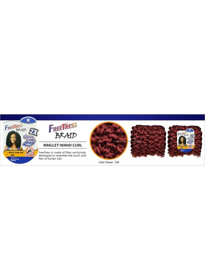 Freetress Synthetic Hair Crochet Braids 2X Ringlet Wand Curl (4Pack 4)  - Image 5