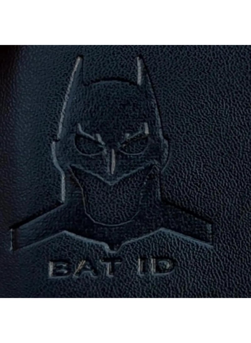 قطعتان محفظة بطاقات رقيقة من الجلد مع قناع البطل هدية للزوج والابن والصديق والحبيب في الذكرى والمناسبات الخاصة - Image 3