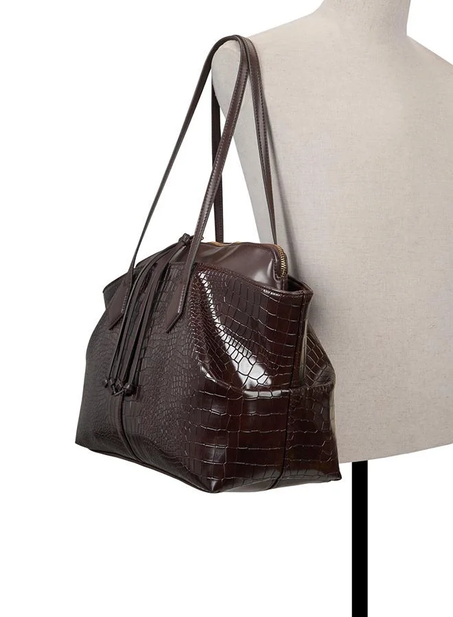 Call it Spring  Emilina Ladies Brown Tote Bag for Women | Best Price UAE