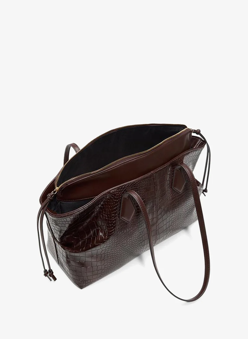 Call it Spring  Emilina Ladies Brown Tote Bag for Women | Best Price UAE