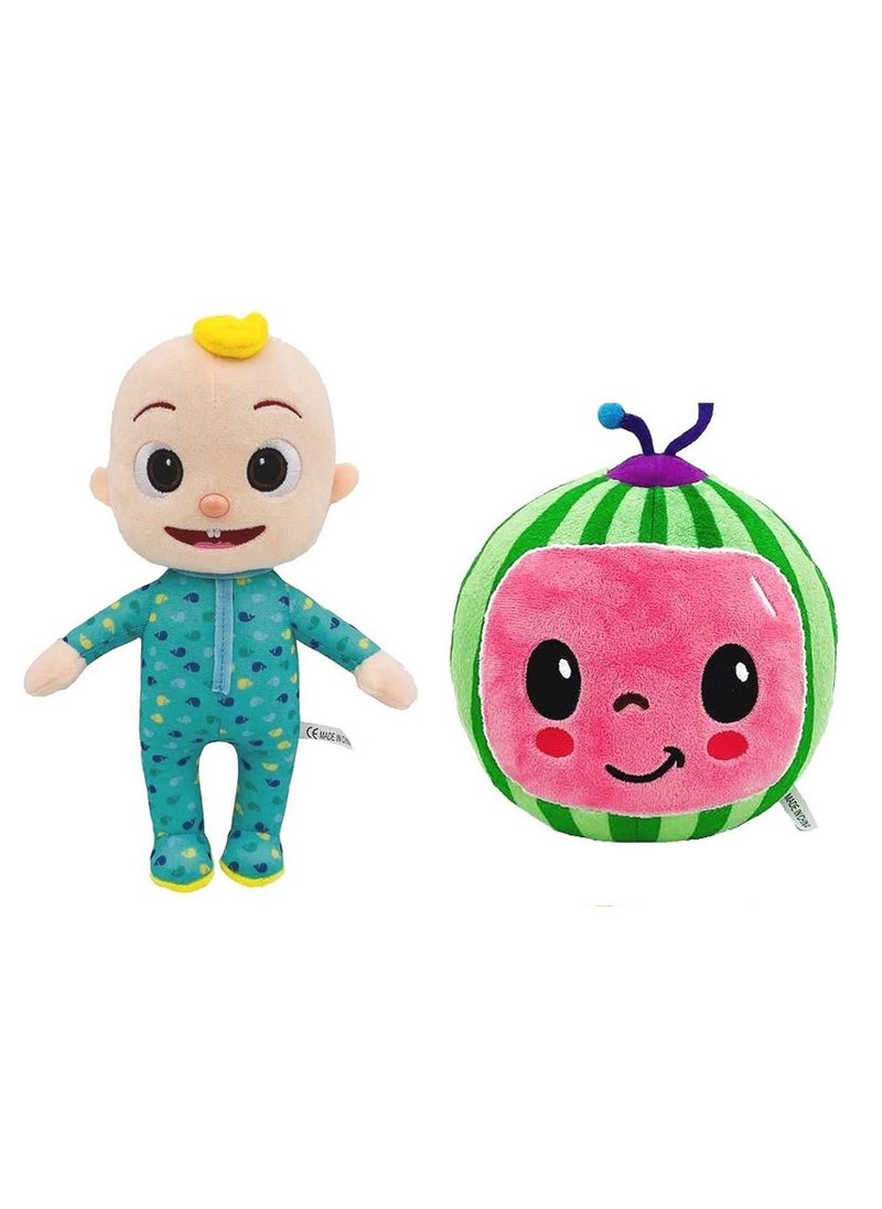 Generic - 2 Soft Toys JJ & Melon Plush Toys - Image 1